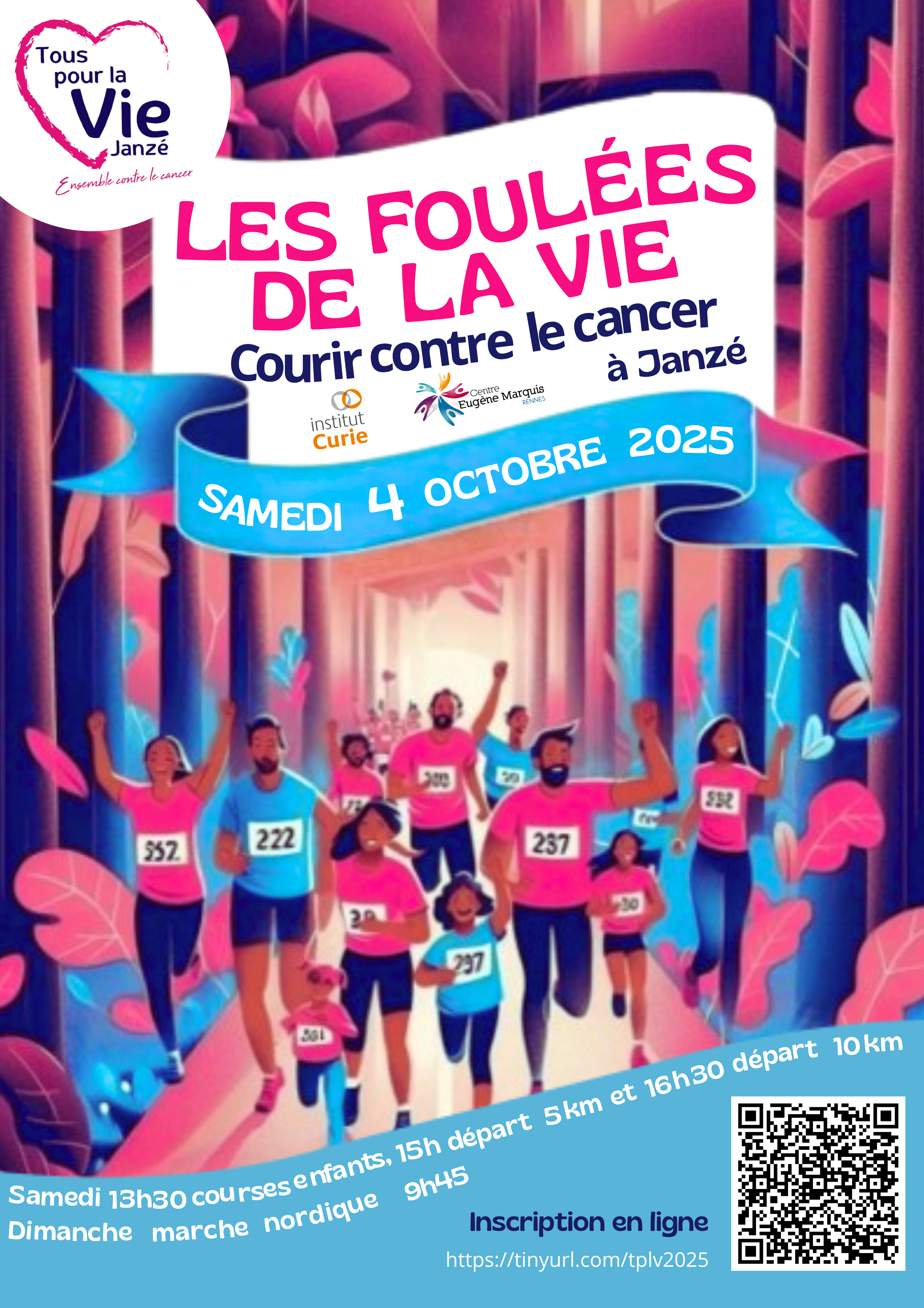 Retrouvez nous aux foulées de la vie