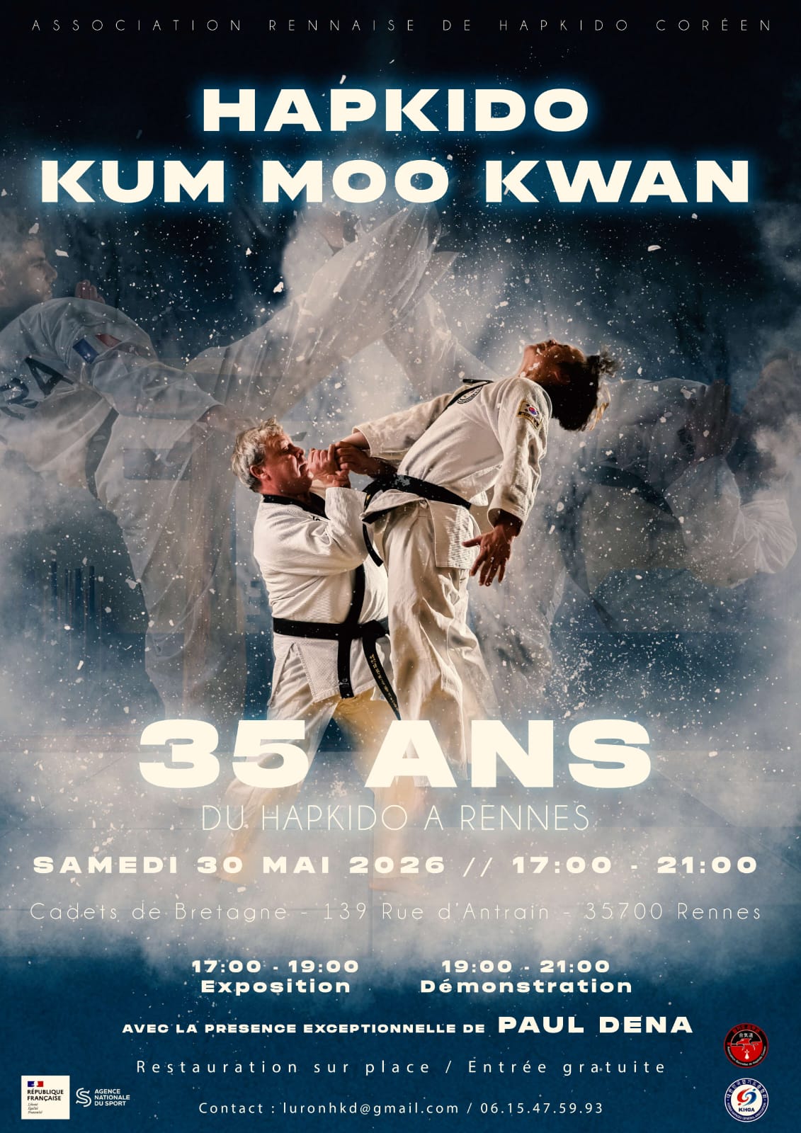 35 ans du Hapkido à Rennes